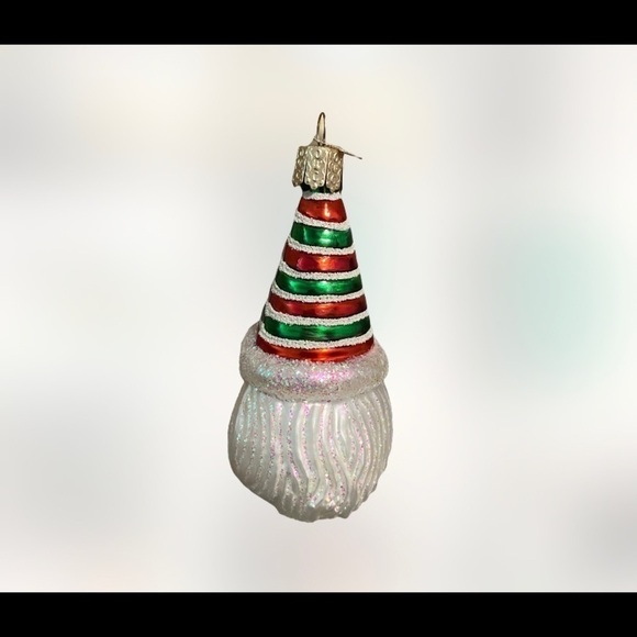 LOT OF 2 OLD WORLD CHRISTMAS TREE ORNAMENTS SANTA & ROCKING HORSE IN BOXES - Picture 5 of 9